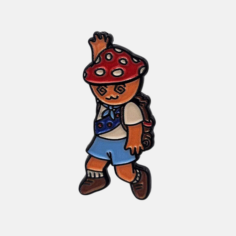 Orange Scout Pin