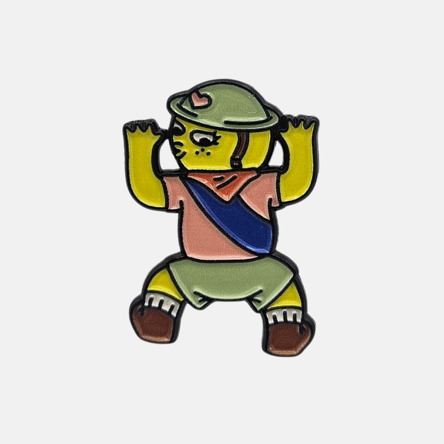 Yellow Scout Pin