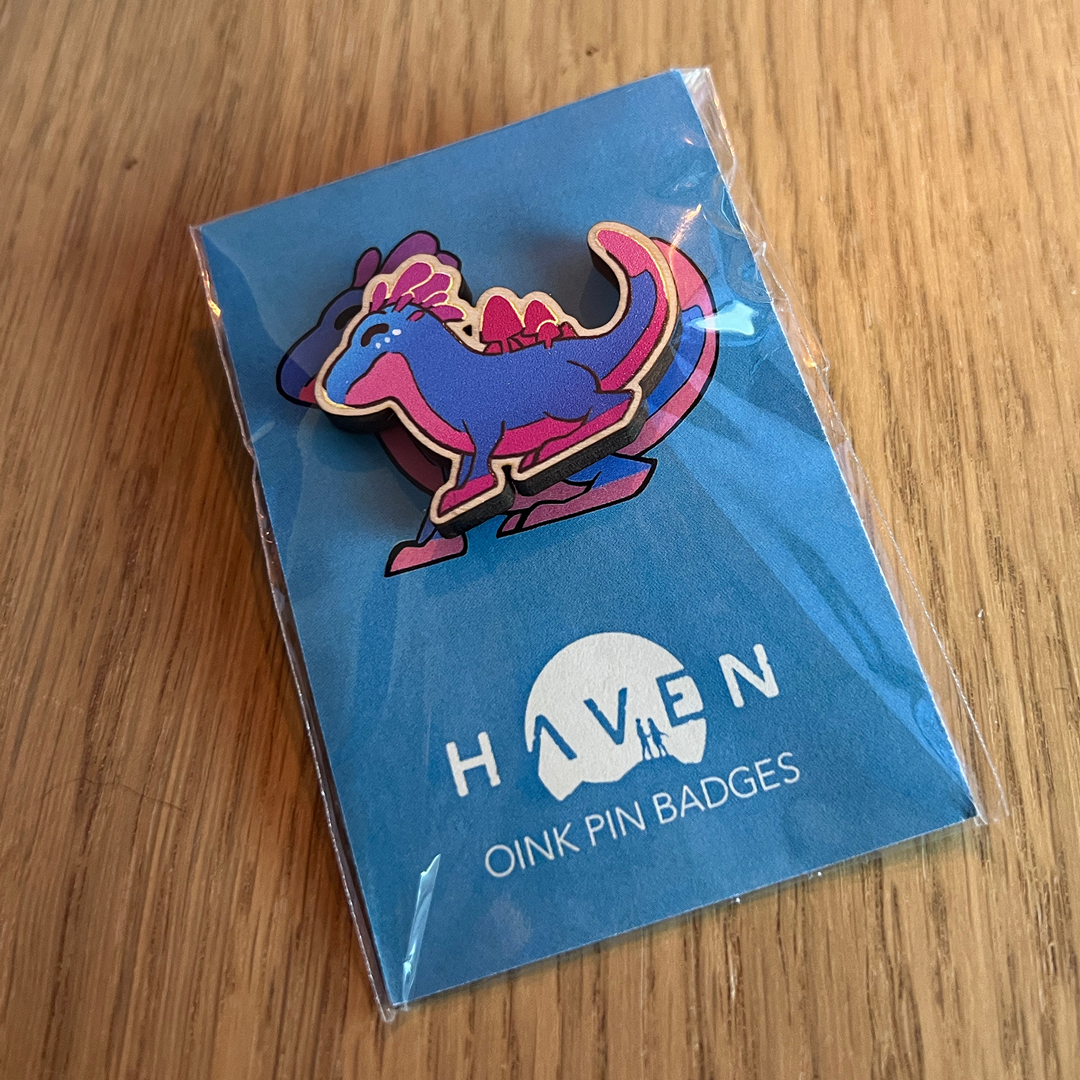 Oink Sitting Pin