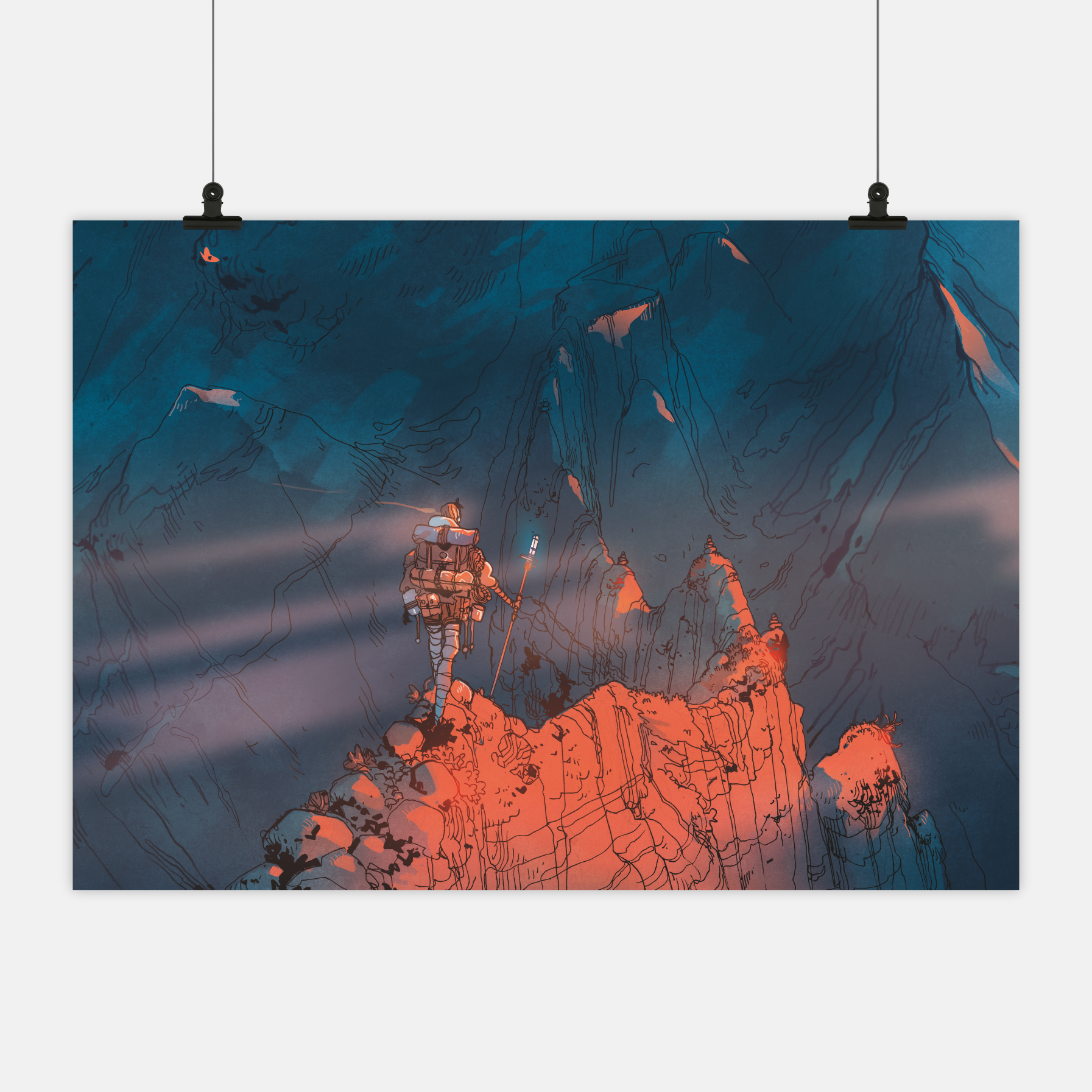 First Ridge Poster – Mighty Merch