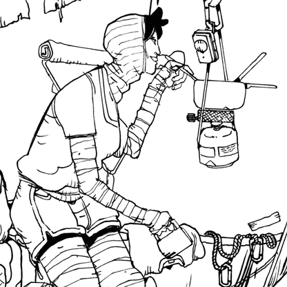 Cairn Colouring Page