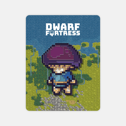 Plump Helmet Man Pin