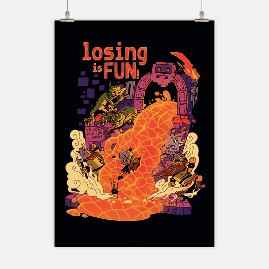Losing is Fun! Poster