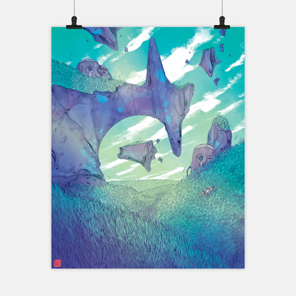 Haven Artprint - Rolling in the grass