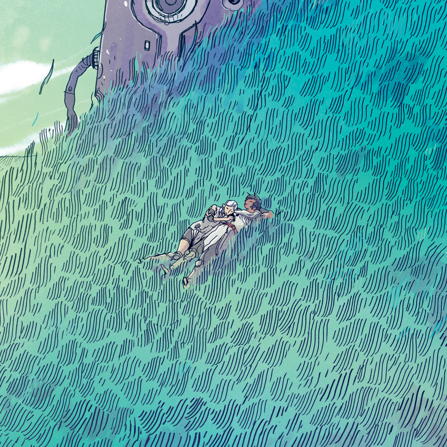 Haven Artprint - Rolling in the grass