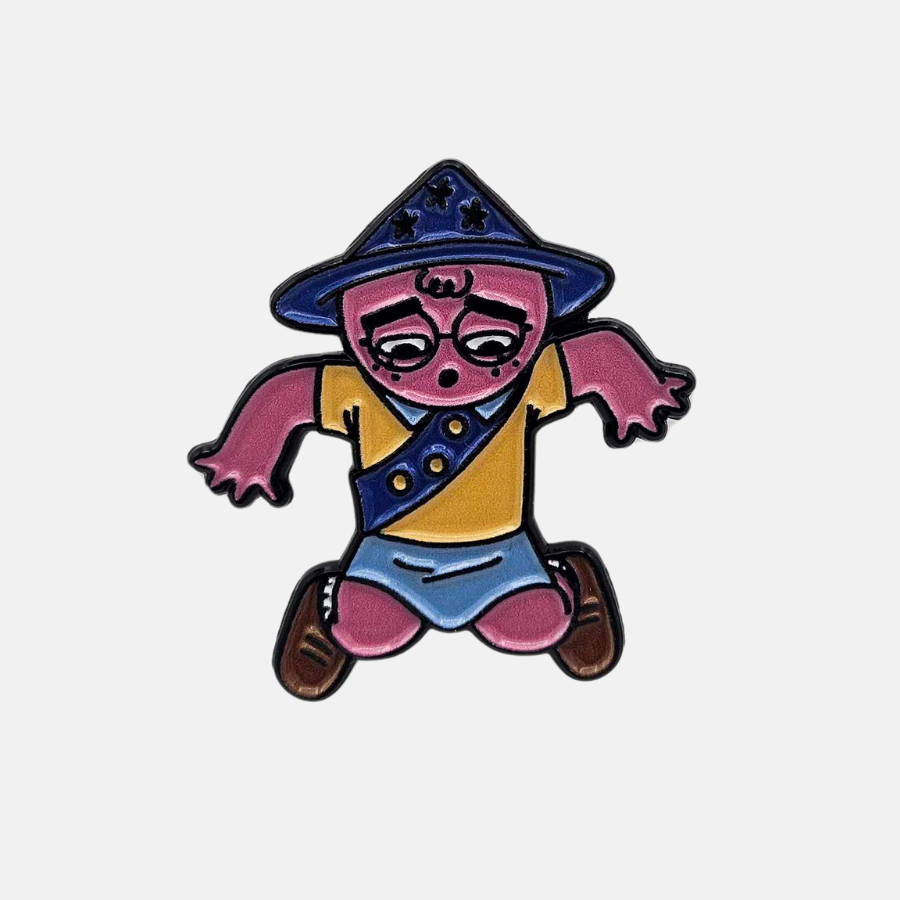 Pink Scout Pin
