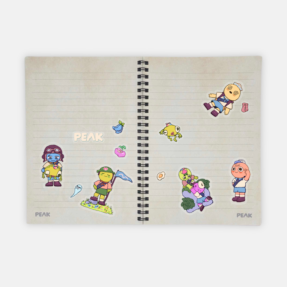 PEAK Sticker Sheet: Egg – Mighty Merch