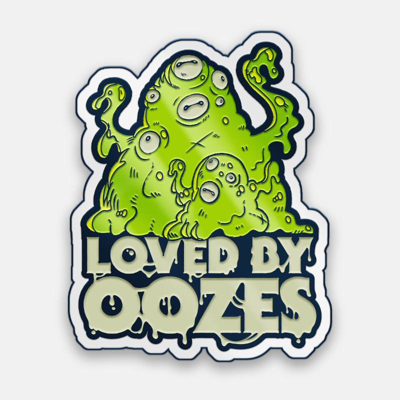 Loved by Oozes Pin