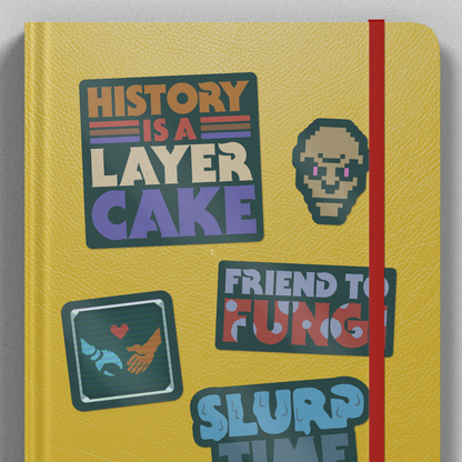 Qud Sticker Sheet: Cake