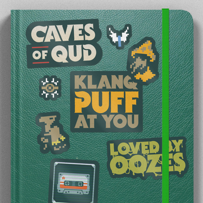 Qud Sticker Sheet: Klanq