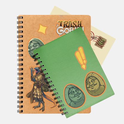 Trash Goblin Sticker Sheet: Donoval's Life