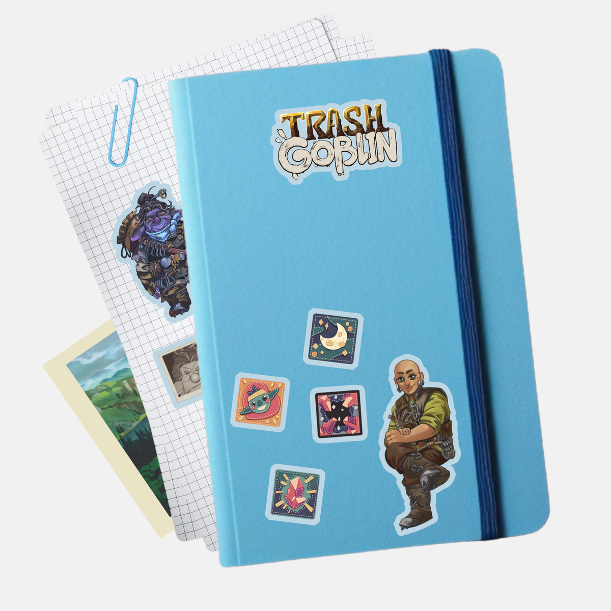 Trash Goblin Sticker Sheet: Found Family