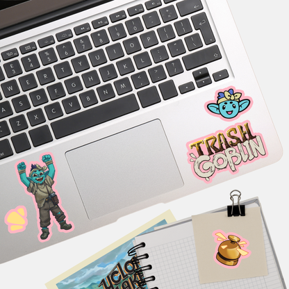Trash Goblin Sticker Sheet: Goblin Life