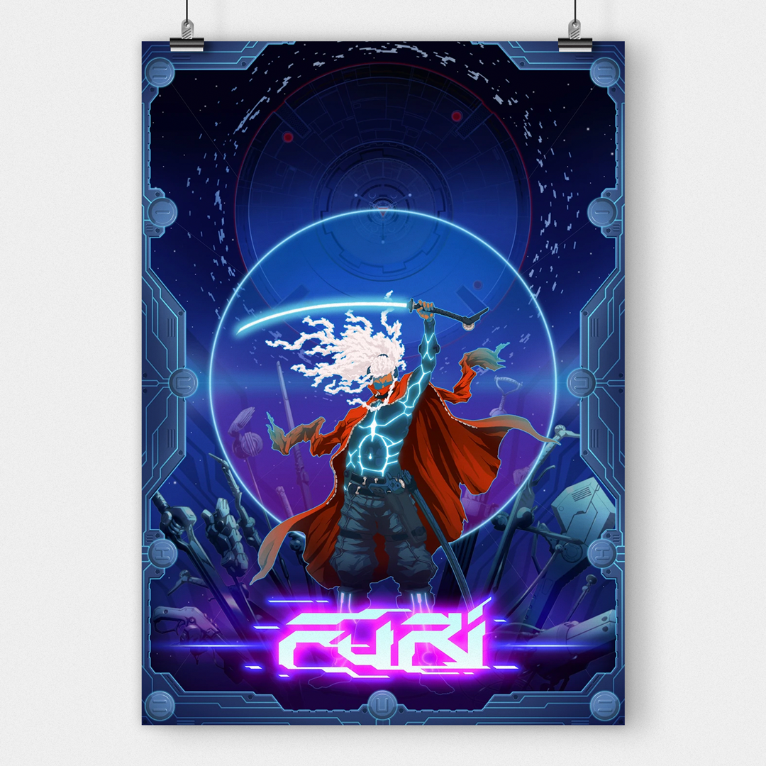 Furi Rider Poster – Mighty Merch